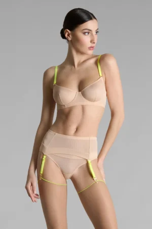 CORPS A CORPS WIRE BRA NUDE YELLOW