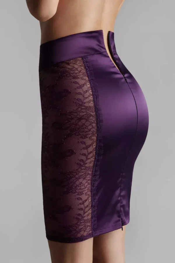 Pencil Skirt Villa Satine Purple - Image 7