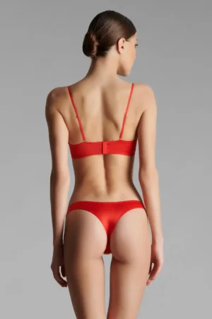 French Kiss Tanga Rouge Red
